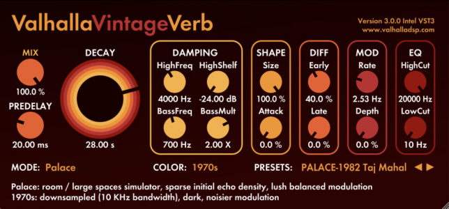 Valhalla VintageVerb